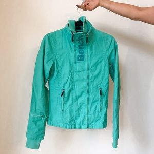 Double-zip Bench Jacket